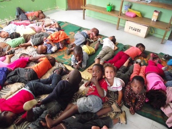 Care for Children in a Creche in South Africa