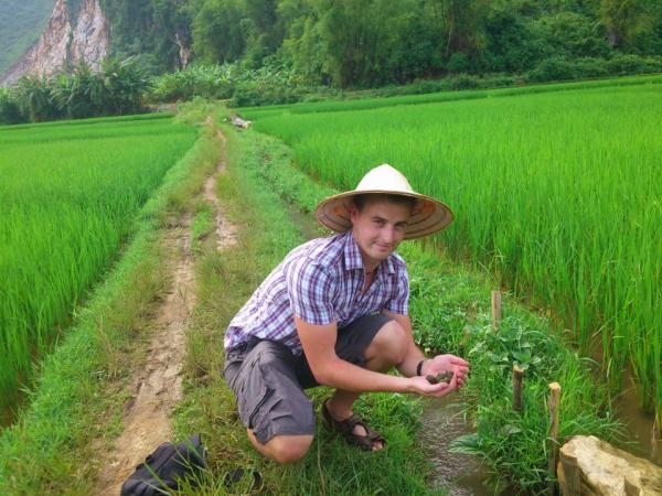 Volunteer in Vietnam organic farming