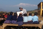 Volunteer at the Shree Rupa Jyoti School, Nepal