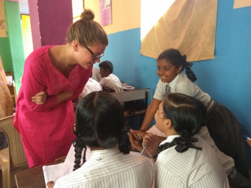 Teach English & Computer skills in rural schools in India