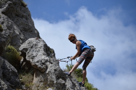 Spanish and rock climbing in Granada