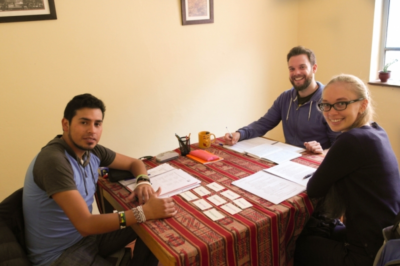Spanish group course in Cusco
