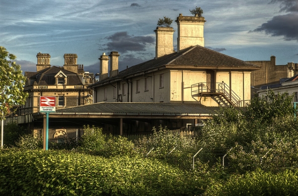 Cardiff Bay Railway Station, copyright CC User Stuart Herbert on Flickr