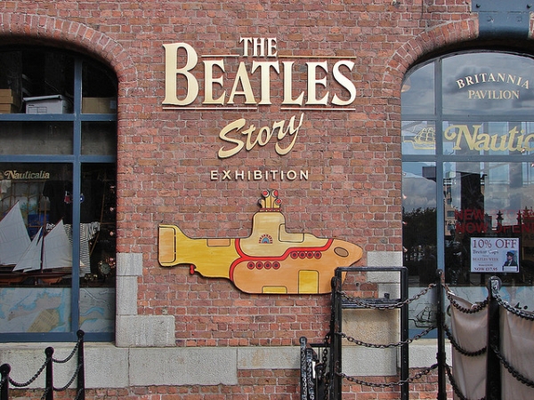 The Beatles Story exhibition at Albert Docks, Copyright CC User Jeffrey on Flickr
