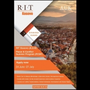 RIT Kosovo (A.U.K) Peace and Conflict Summer Program