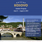Miami University summer program in Kosovo