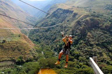 Longest Zipline in South America