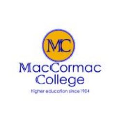 MacCormac College Logo Blue and Gold.jpg